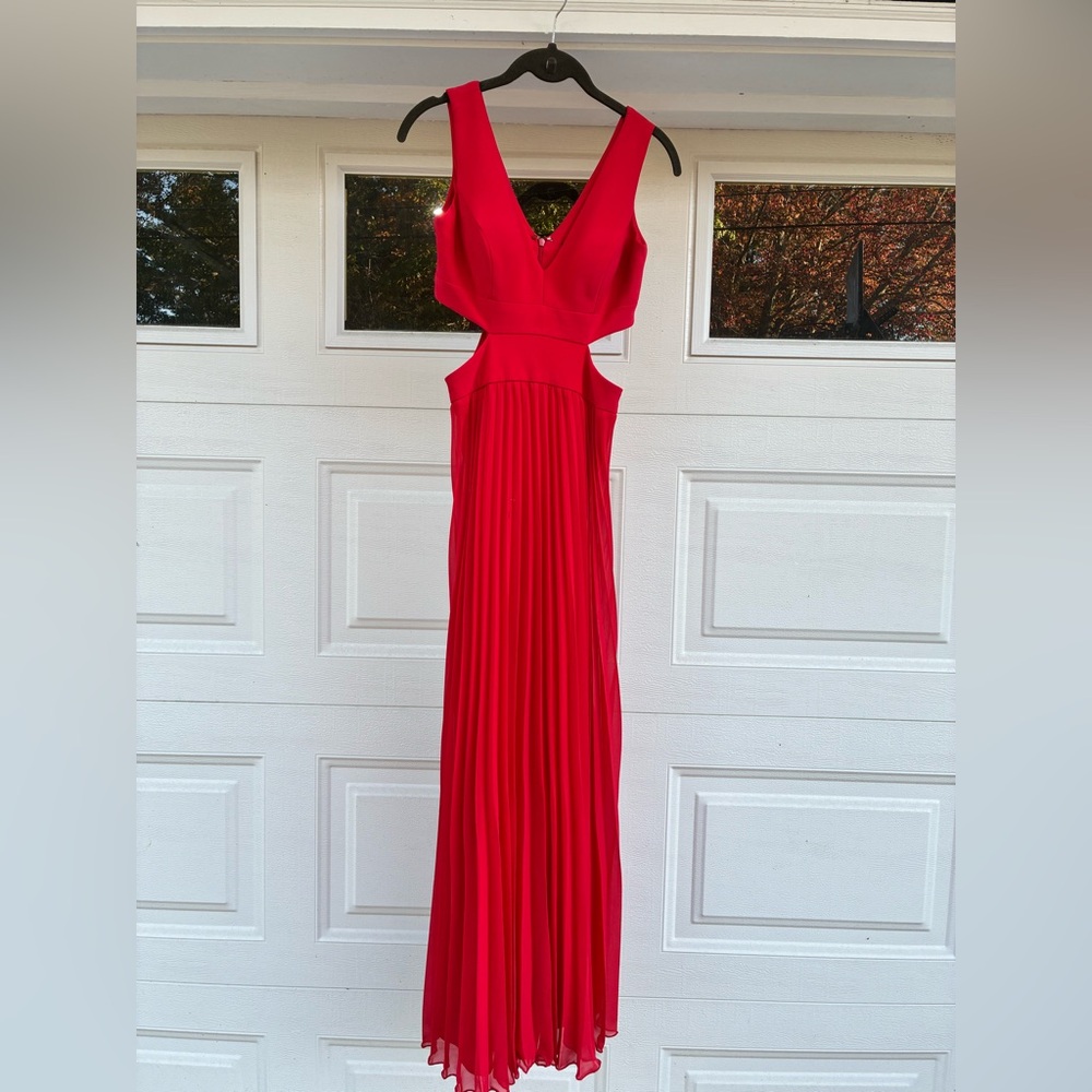 Xscape Vibrant Red Formal Dress